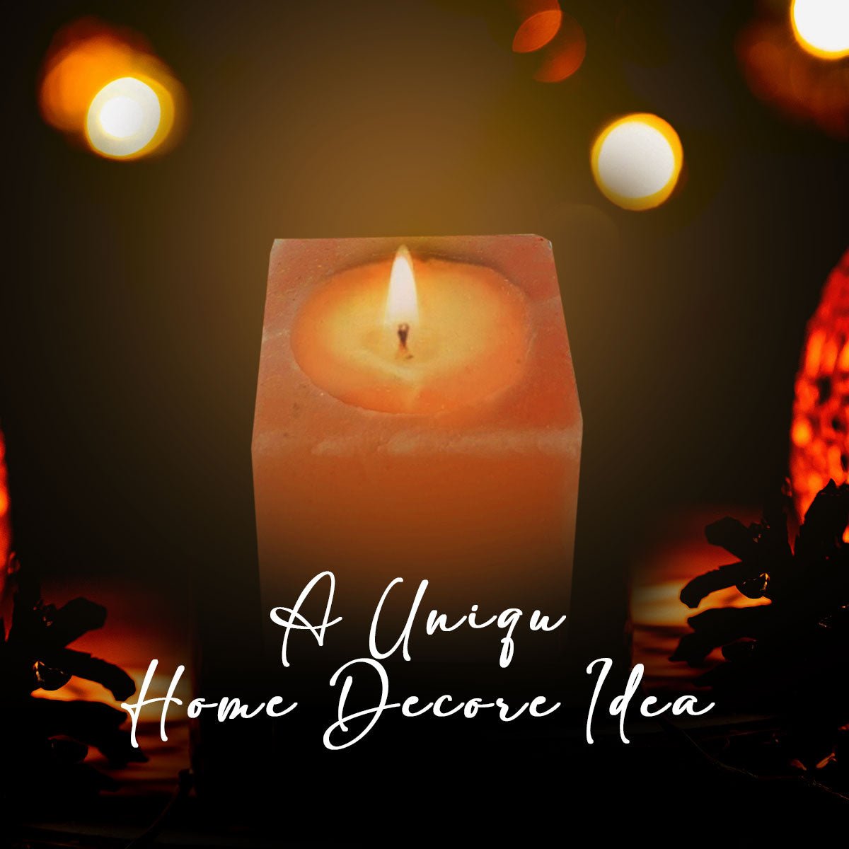 Himalayan Pink Salt Tea Light Holder by Pride of India – Salt Candle Holder – Room Décor Item – Great for Creating an Ambiance – Ideal for Home & Spa Uses – Natural Shape - Cheapnfast