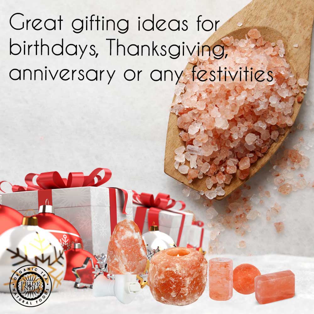 Himalayan Pink Salt Tea Light Holder by Pride of India – Salt Candle Holder – Room Décor Item – Great for Creating an Ambiance – Ideal for Home & Spa Uses – Natural Shape - Cheapnfast
